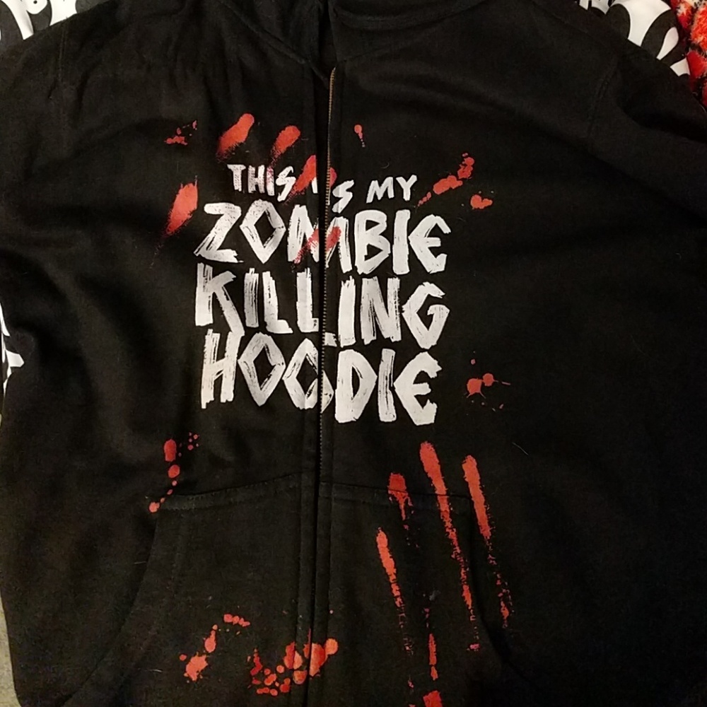 Zombie killing hoodie